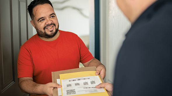 ¡Tu tarjeta de crédito ​ va en camino!