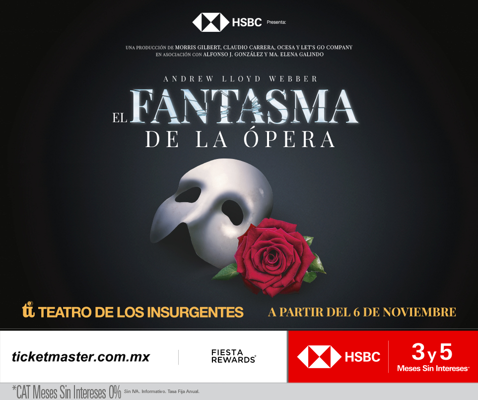 Gran Venta El fantasma de la opera