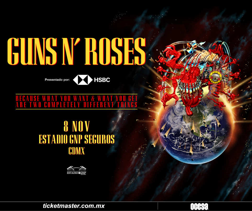 Gran Venta Guns N' Roses